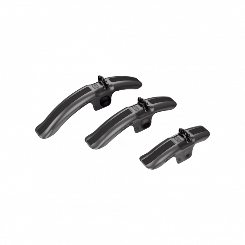 Rapid Racer Products ProGuard Bolt-On V2 Front Mudguard Mini Black-1