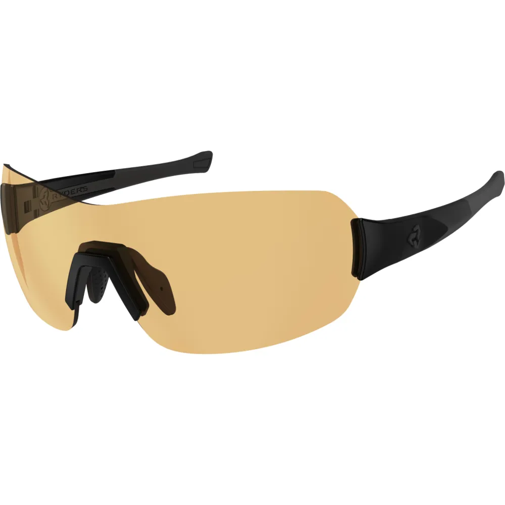 Image of Ryders Pace veloPolar Anti-Fog Sunglasses Black/Amber