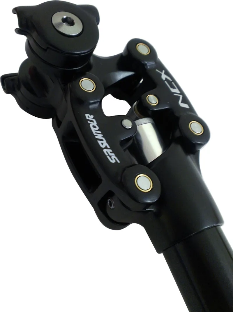 SR Suntour SP12 NCX Suspension Seat Post 350x31.6mm Black-1