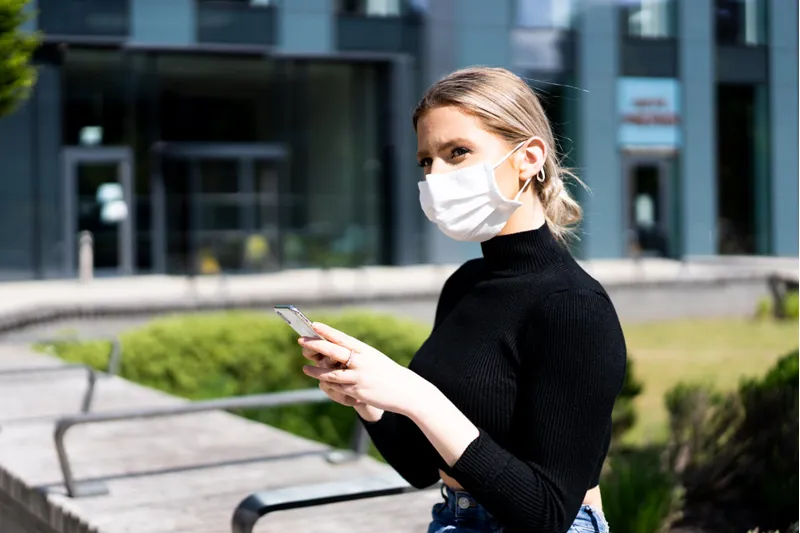 SaferMask Reusable Antibacterial Face Mask 2 Pack-1