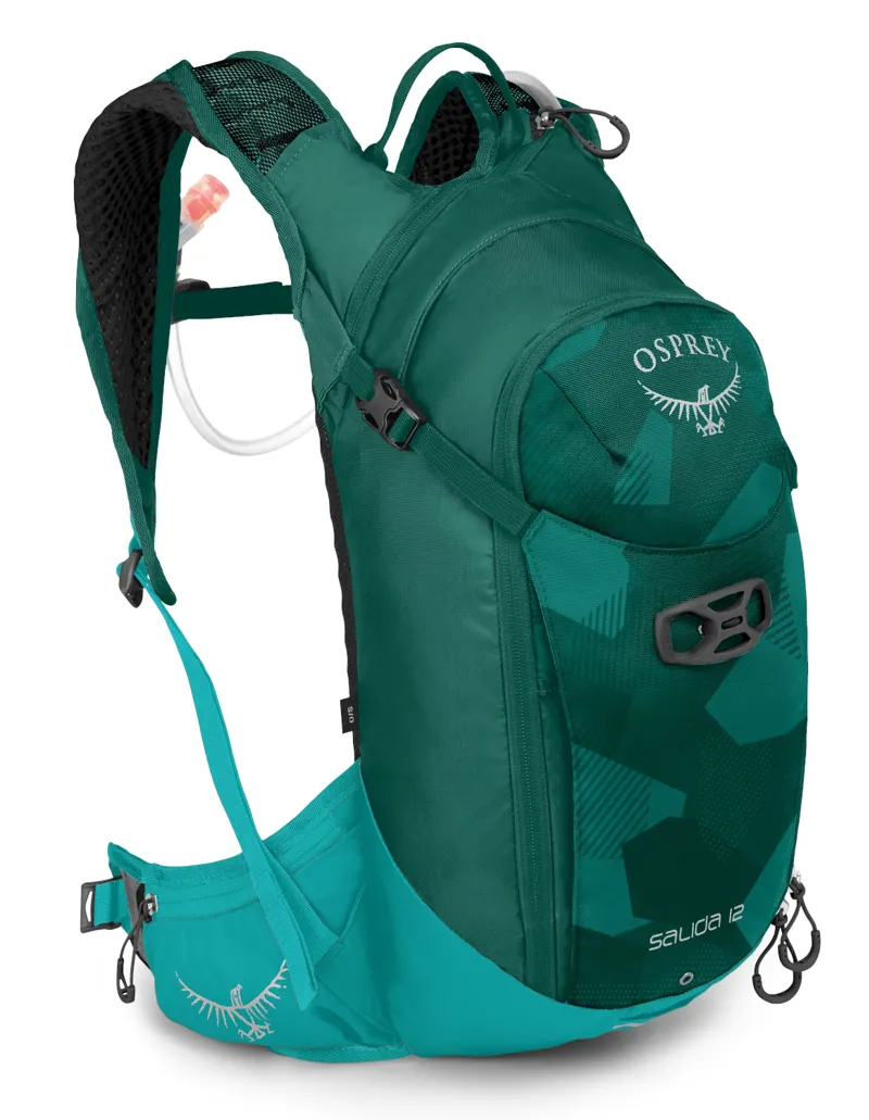 Osprey Salida 12 Womens Hydration Pack Teal Glass