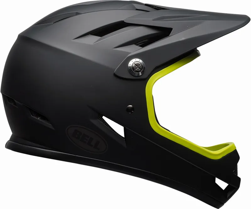 Bell Sanction Full Face MTB Helmet Black/Retina Sear-1