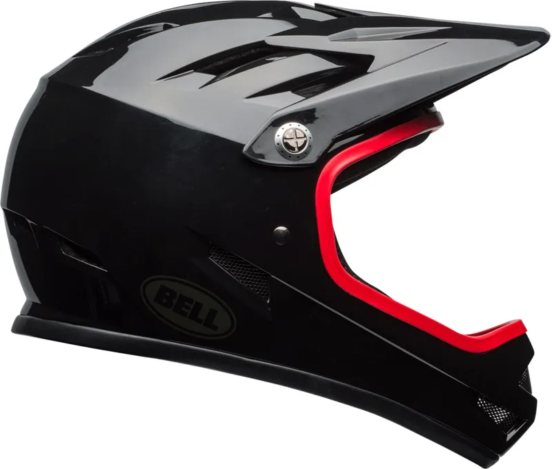 Bell Sanction Full Face MTB Helmet Black/Hibiscus-1