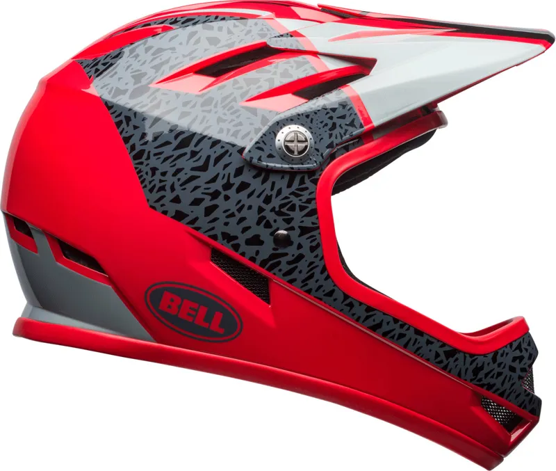 Bell Sanction Full Face MTB Helmet Red-1