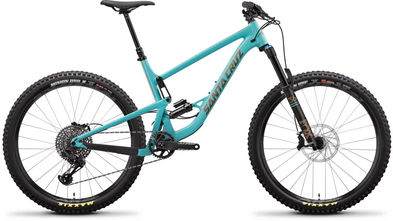 Santa Cruz Bronson Alloy S 27.5 Plus Mountain Bike 2019 Industry Blue