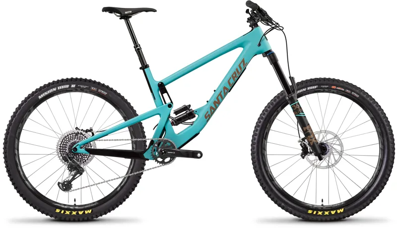 Santa Cruz Bronson CC X01 27.5 Mountain Bike 2019 Industry Blue