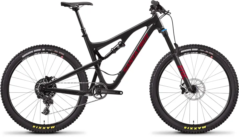 Santa Cruz Bronson C R 27.5 Mountain Bike 2018 Carbon/Sriracha