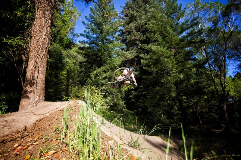 Santa Cruz Jackal Hope Custom Build Dirt Jump Bike 2018 Long Slate/Tan-3