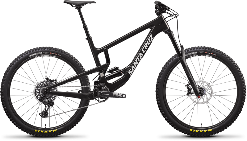 Santa Cruz Nomad Carbon C R NX 27.5 Mountain Bike 2020 Gloss Black