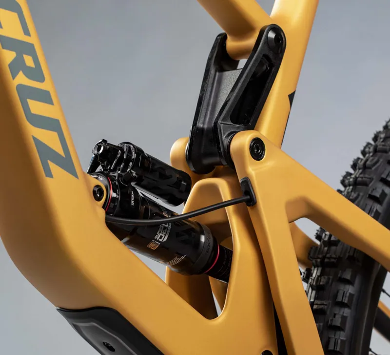 Santa Cruz Bronson C XT MX Mountain Bike 2022 Gold-1