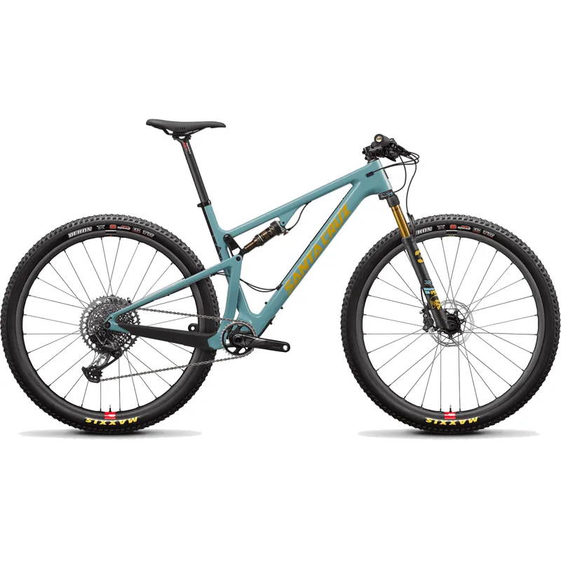 Santa Cruz Blur CC X01 Reserve 29er Mountain Bike 2021 Aqua