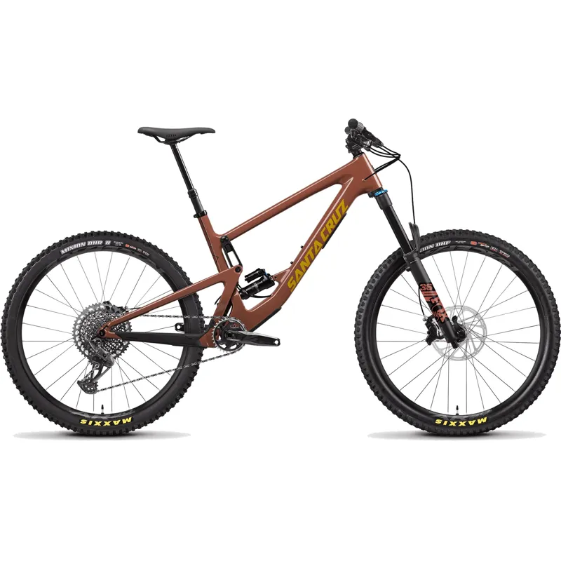 Santa Cruz Bronson C S 27.5 Mountain Bike Red Tide