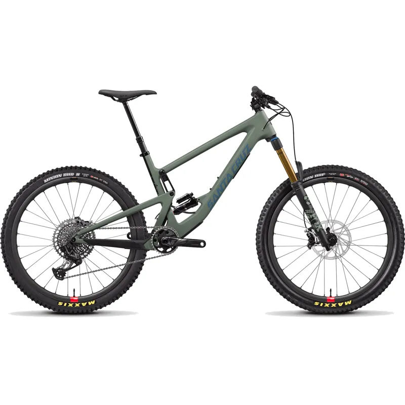 Santa Cruz Bronson CC X01 Reserve 27.5 Mountain Bike 2021 Olive