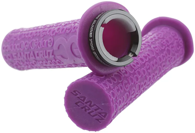 Santa Cruz Cedric Gracia Lock-On Grips Purple-1