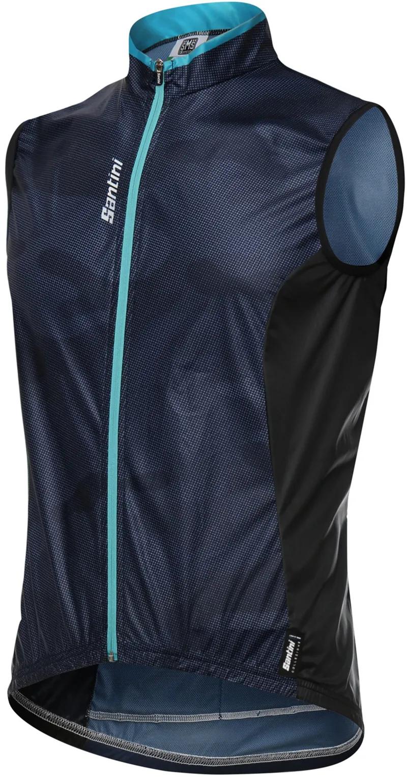 Santini Fine Vest Gilet NAUTICA BLUE-2