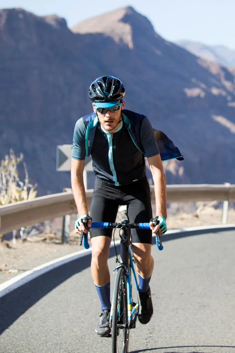 Santini Fine Vest Gilet NAUTICA BLUE-4