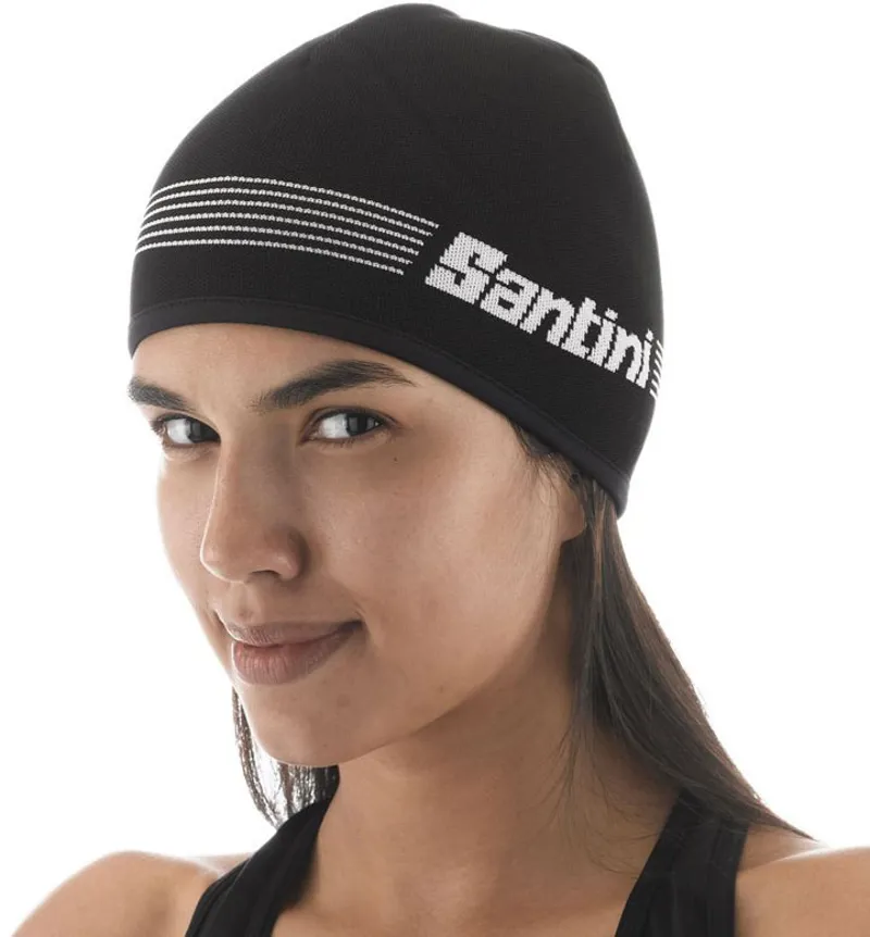 Santini Krios Knitted Womens Hat Black