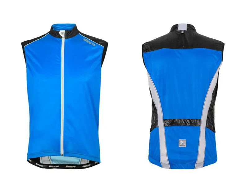 Santini Zone Gilet Royal Blue