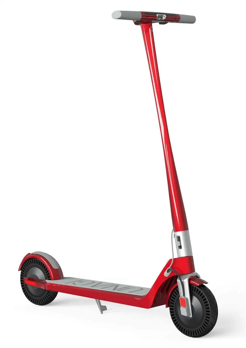 Unagi Model One E500 Dual Motor Electric Scooter Scarlet Fire