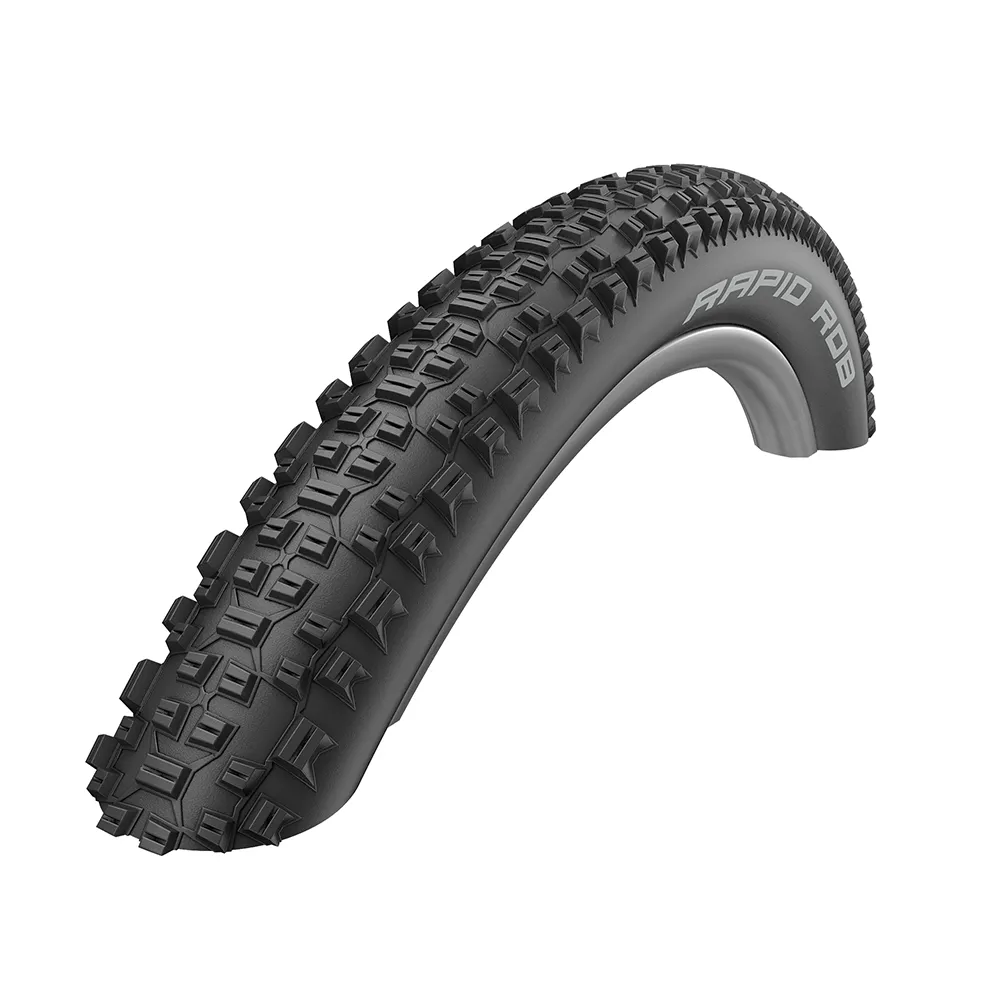 Image of Schwalbe Rapid Rob K-Guard Lite Skin Wired Tyre Black