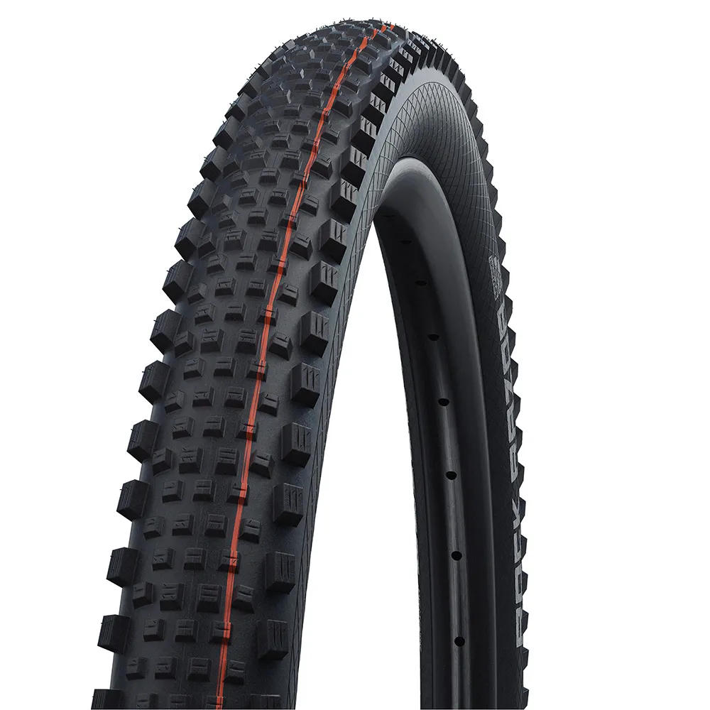 Image of Schwalbe Rock Razor Folding Tyre Addix Soft SuperGravity Evolution All Mountain TLE Black