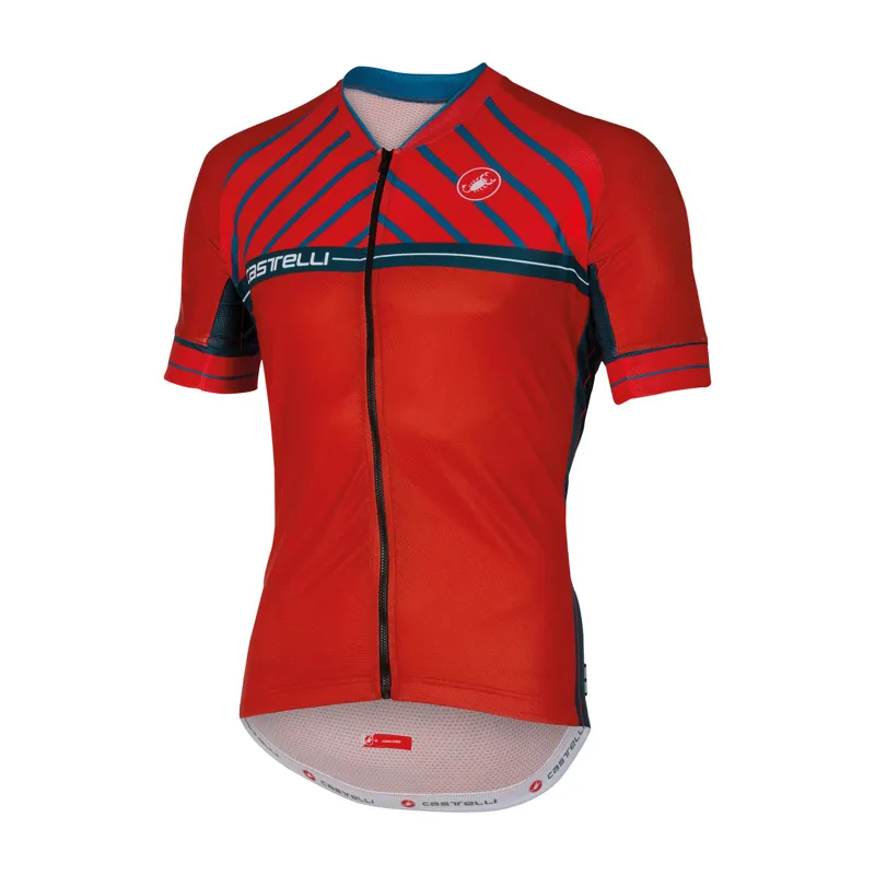 Castelli Scotta SS Jersey Red