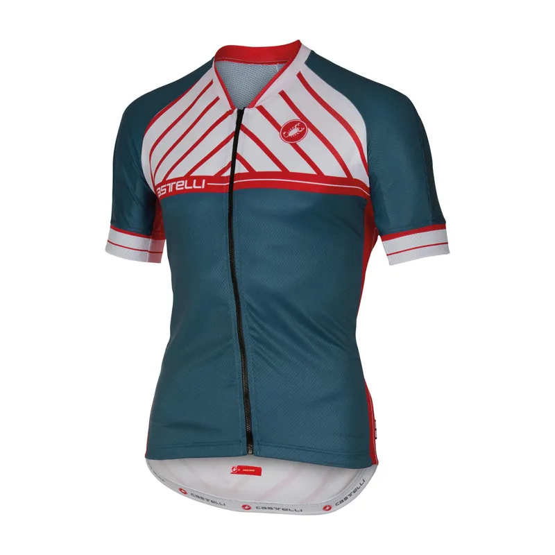 Castelli Scotta SS Jersey Turquoise