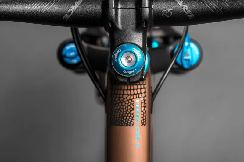 Santa Cruz Chameleon C SE+ 29er Mountain Bike 2019 Bronze/Blue-2