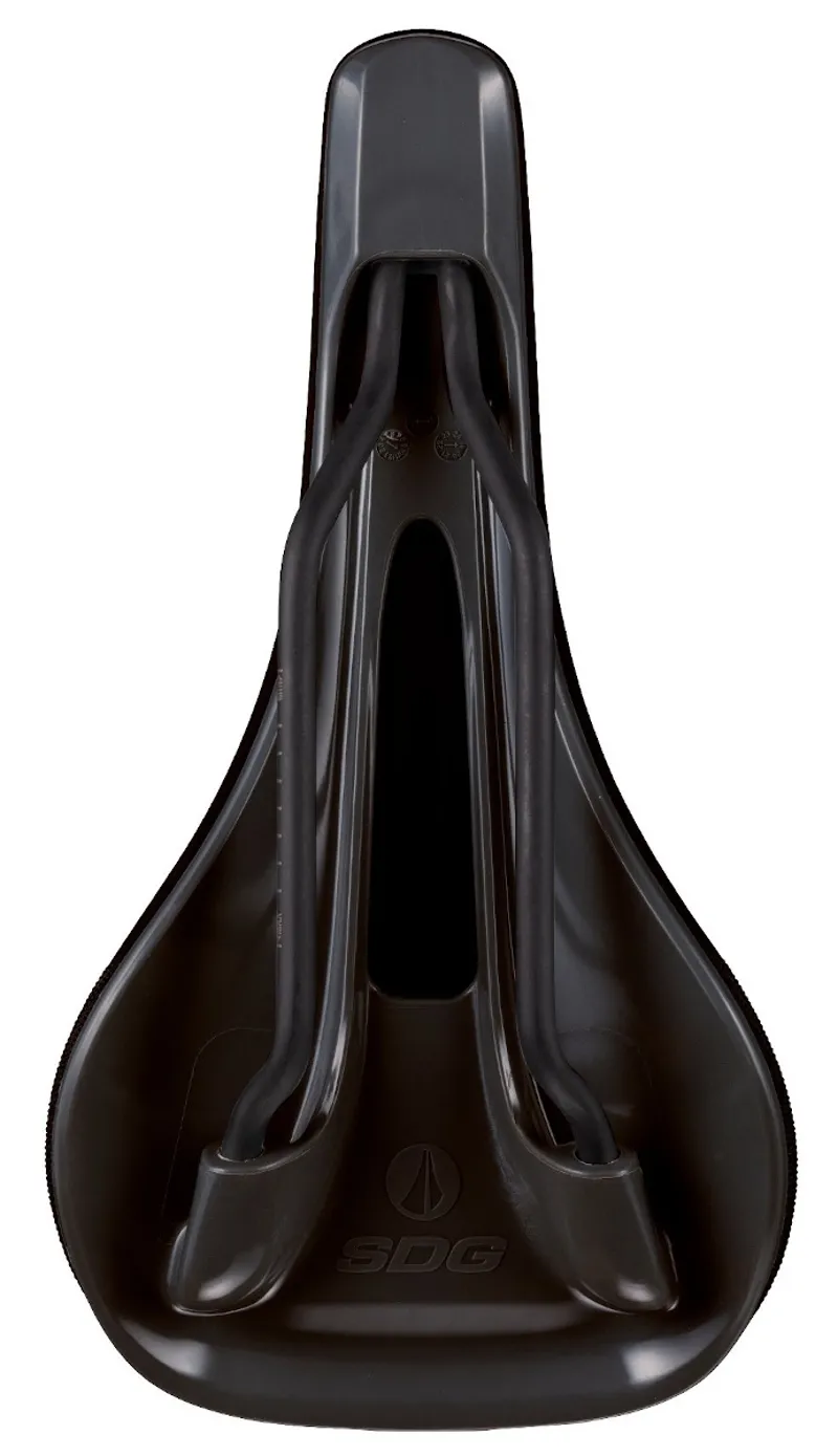 SDG Bel Air 3.0 Lux-Alloy Rail Saddle Black Microfibre Top/Black Base-1