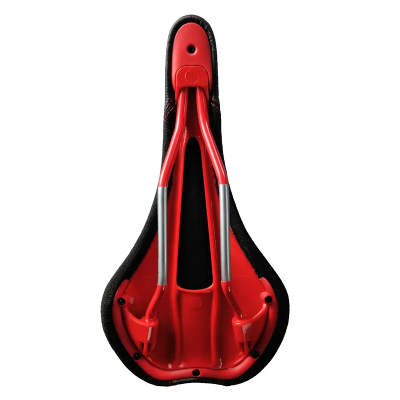 SDG Circuit MTB Ti-Alloy Rail Saddle Black/Red-1