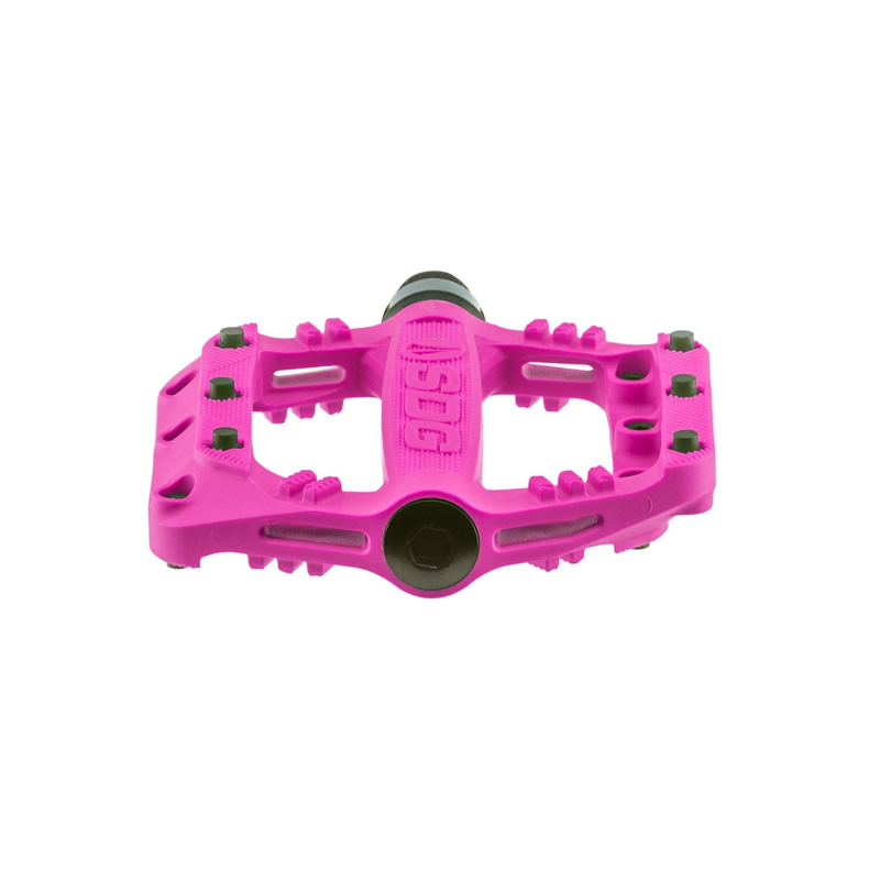 SDG Slater JR Pedals Neon Pink-1