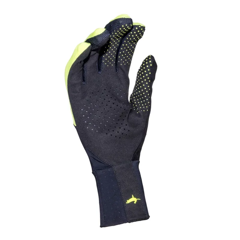 SealSkinz Solo Super Thin Gloves Black/Yellow