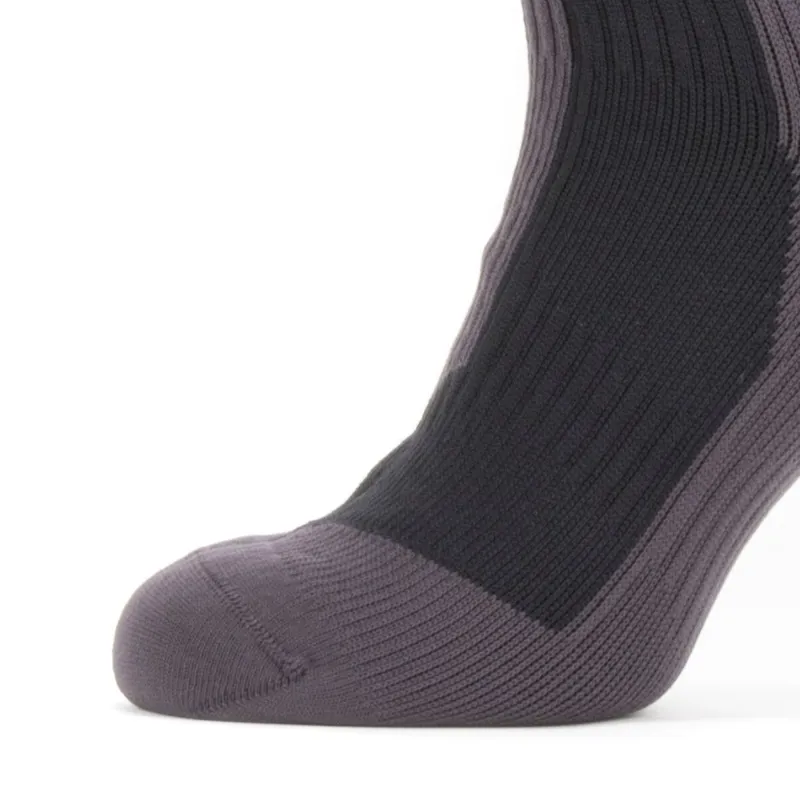 SealSkinz Waterproof Extreme Cold Weather Mid Length Sock Black/Grey/White-2