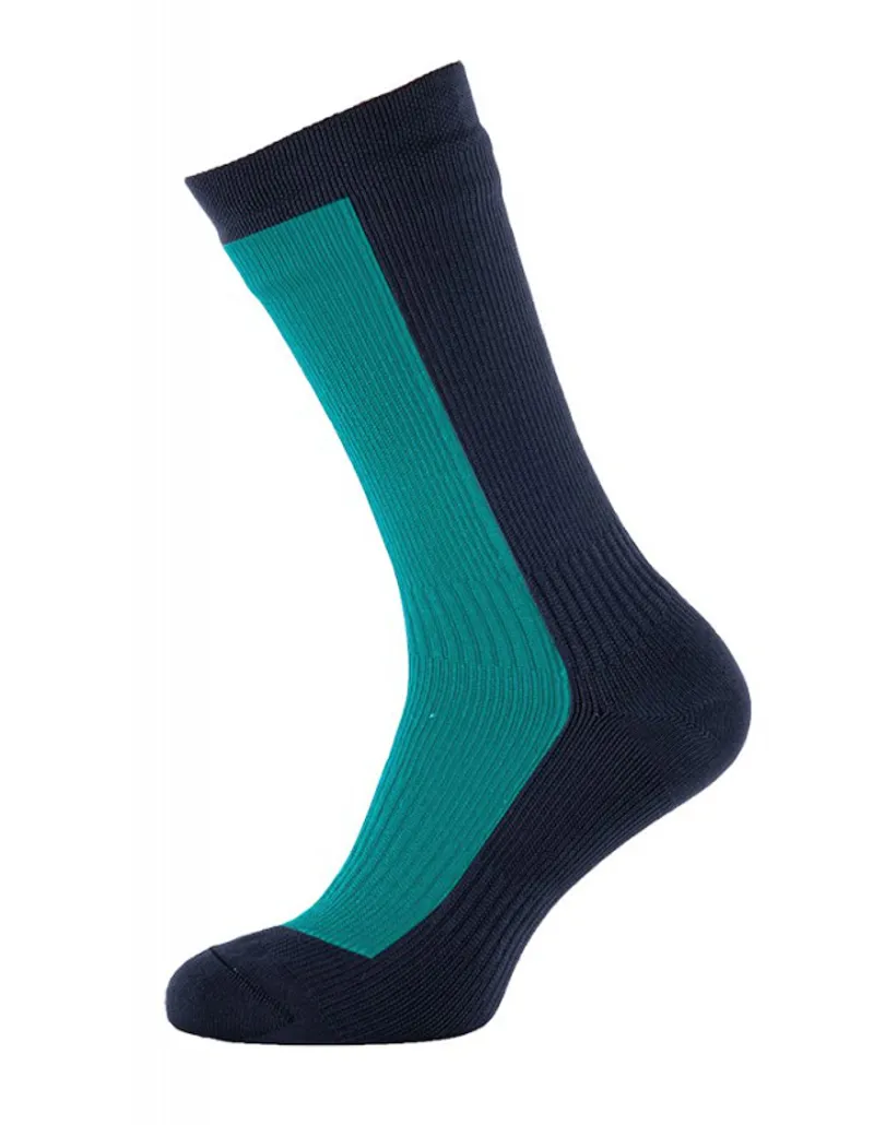 SealSkinz Hiking Mid Socks Teal/Black