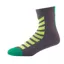 SealSkinz MTB Thin Ankle Socks with Hydrostop Grey/Lime