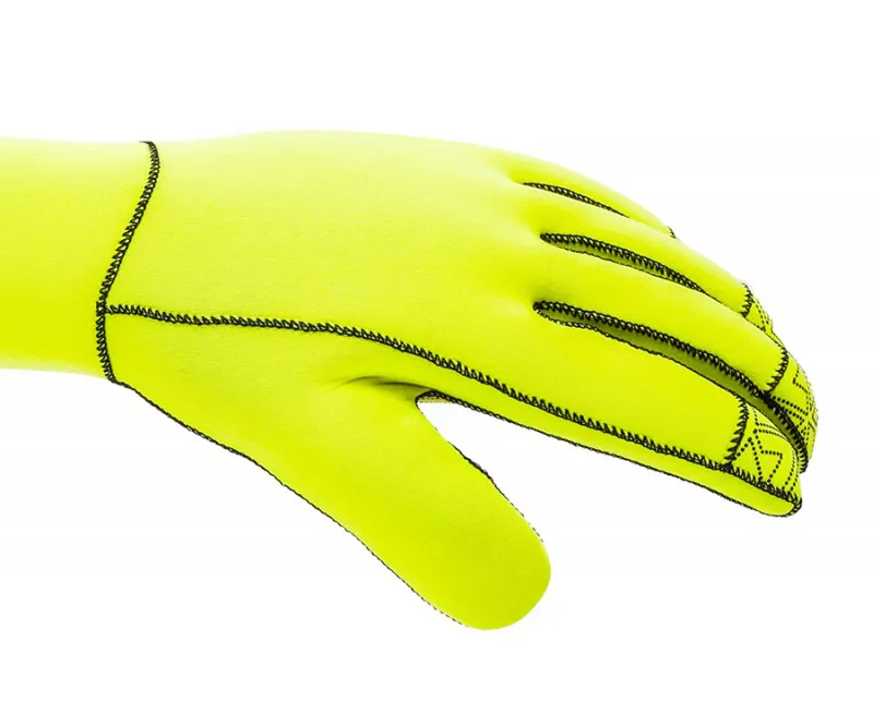 SealSkinz Neoprene Gloves Yellow/Black-2