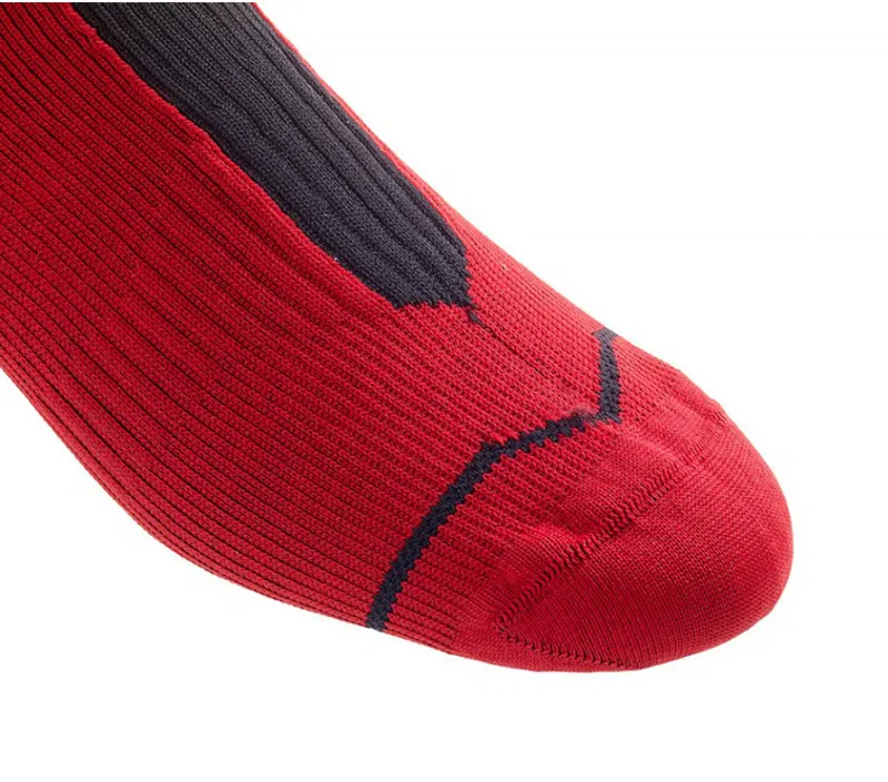 SealSkinz Road Thin Ankle Socks with Hydrostop Red/Black-3