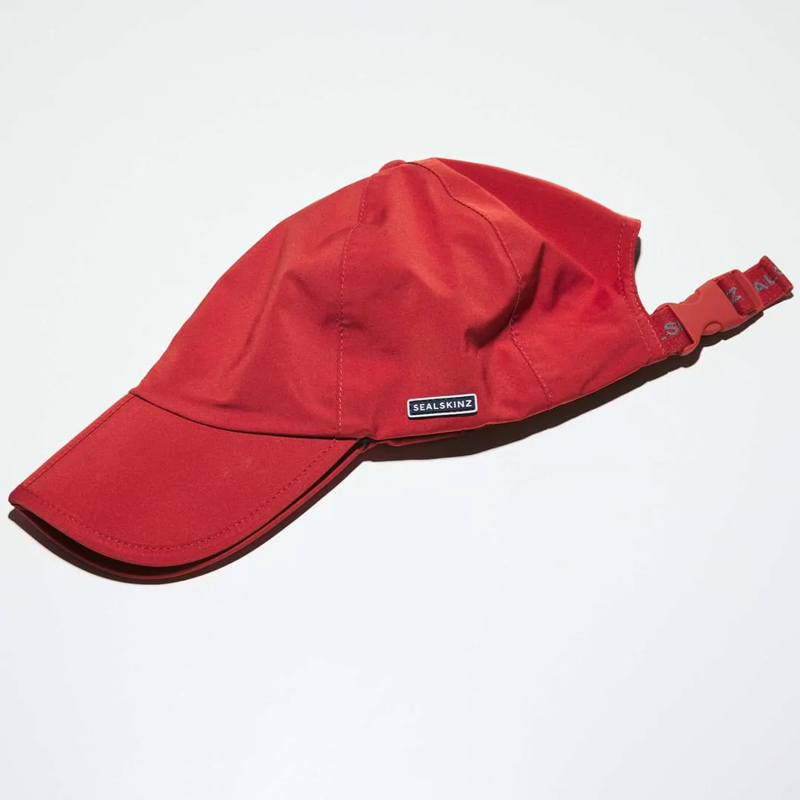 SealSkinz Salle Waterproof Foldable Peak Cap One Size Orange-1