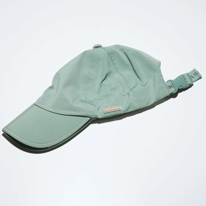 SealSkinz Salle Waterproof Foldable Peak Cap Women One Size Mint-1