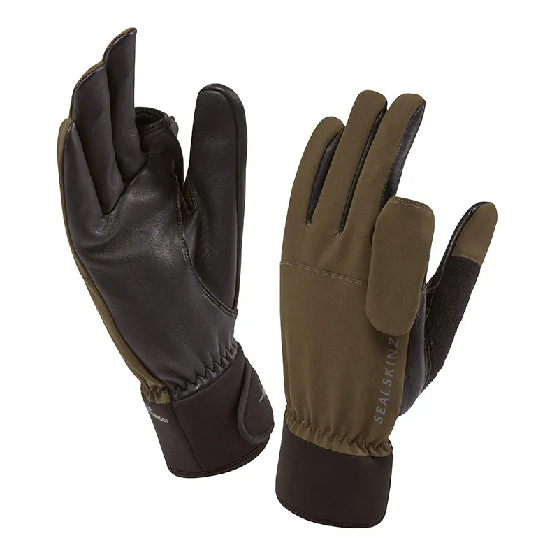SealSkinz Shooting Gloves Olive