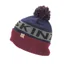 SealSkinz Water Repellent Cold Weather Bobble Hat Navy Blue/Grey/Red