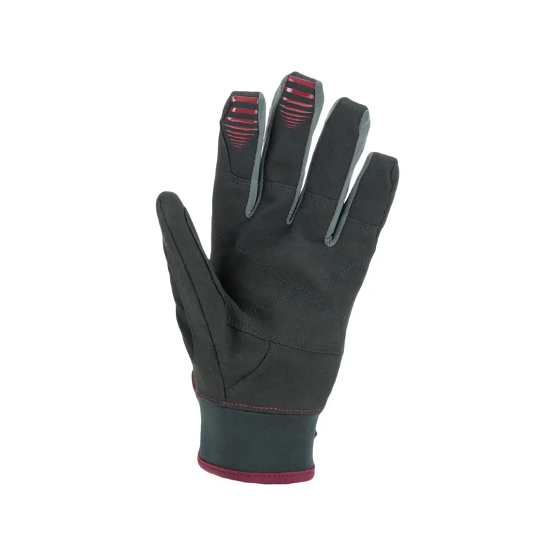 SealSkinz WaterProof All Weather MTB Glove Black/Red-1