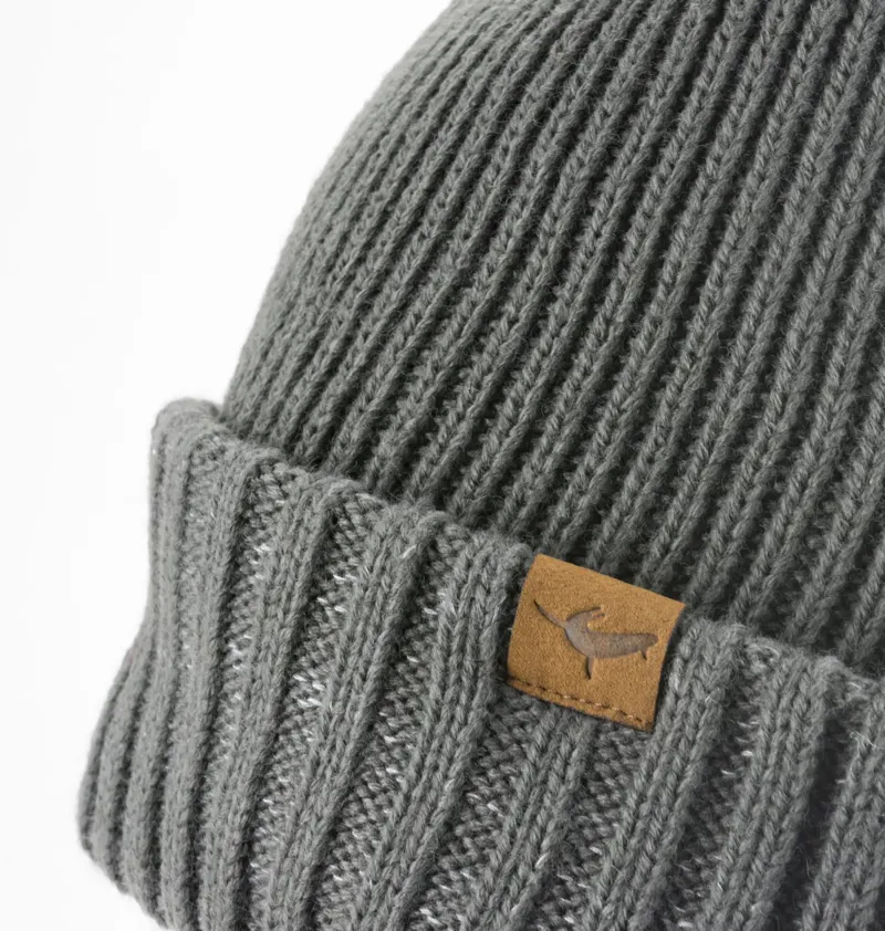 SealSkinz Waterproof Cold Weather Roll Cuff Beanie Grey-1