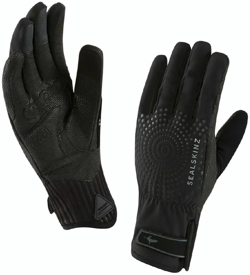 SealSkinz All Weather XP Womens Cycle Gloves Black/Black