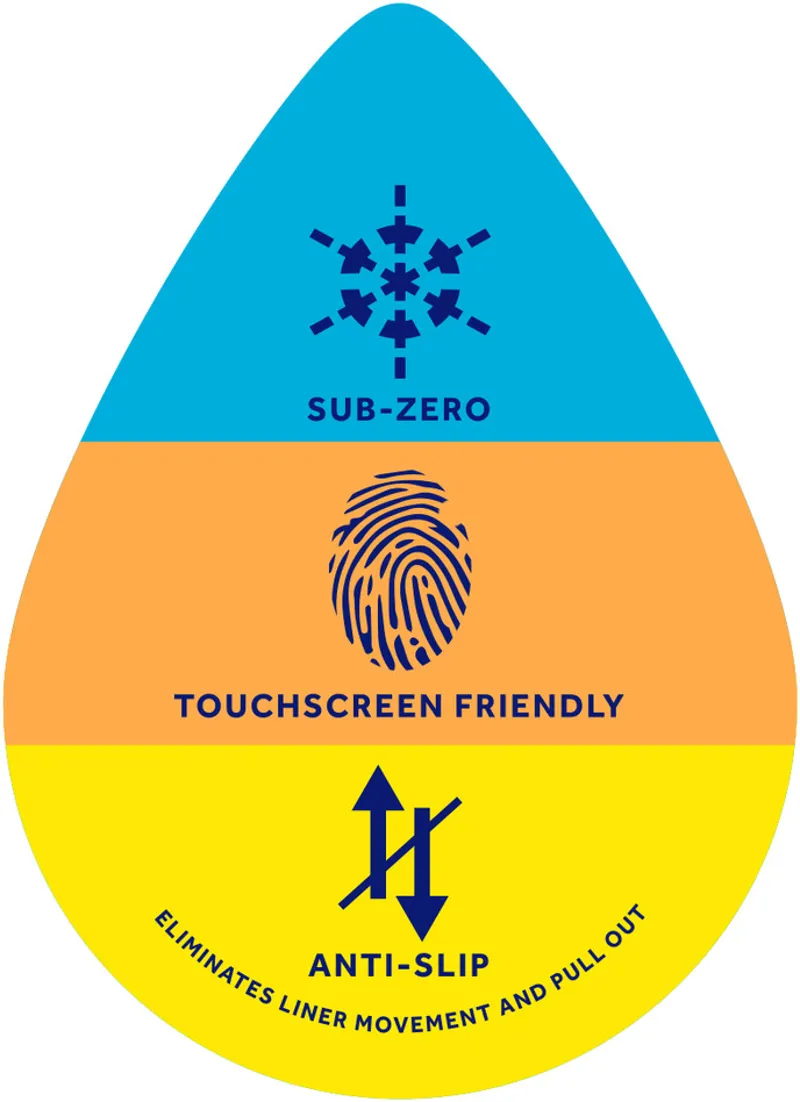 SealSkinz Brecon XP Cycling Gloves Black/Black-4