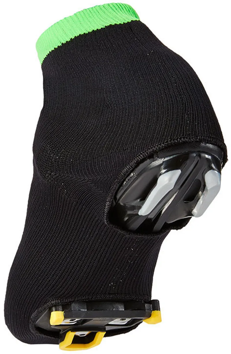 SealSkinz Cycle Oversocks Black/Green-1