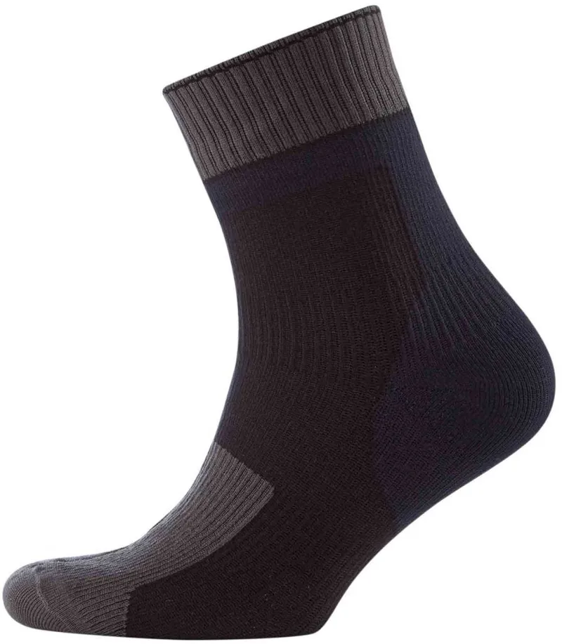 SealSkinz Hydrostop Thin Ankle Length Socks Black