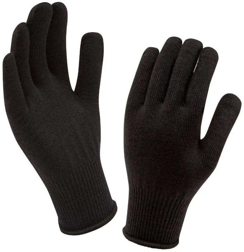 SealSkinz Merino Liner Gloves Black