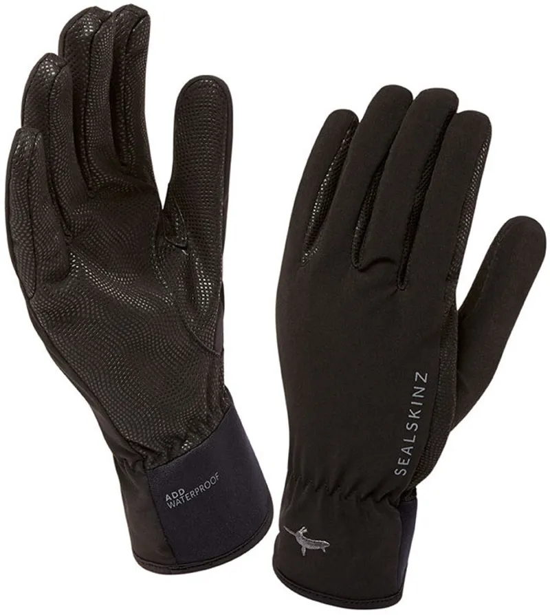 SealSkinz Sea Leopard Womens Cycling Gloves Black