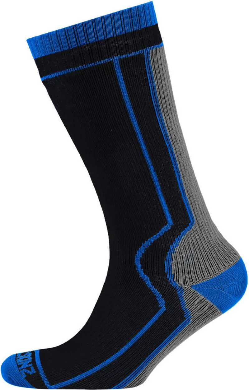 SealSkinz Thick Mid Length Socks Black
